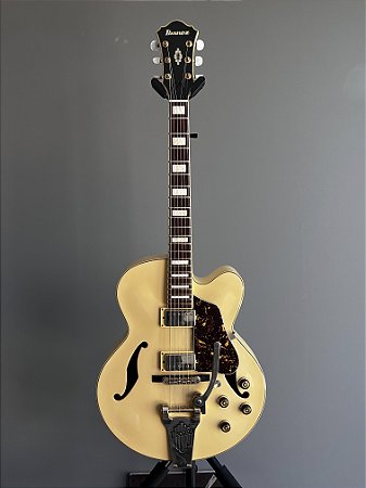Guitarra Ibanez Artcore AF75TDG-IV-12-03 com upgrade