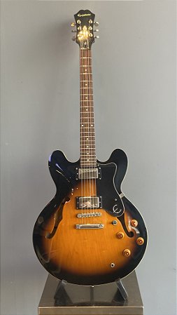 Guitarra Semi-acústica Epiphone Dot Vintage Sunburst