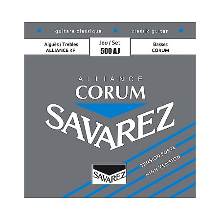 Encordoamento Violão Nylon Savarez Alliance Corum 500AJ