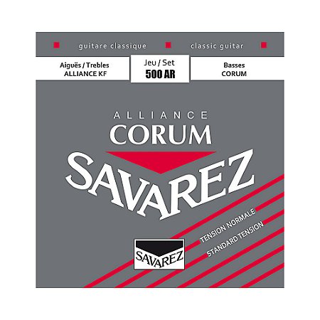 Encordoamento Violão Nylon Savarez Alliance Corum 500AR