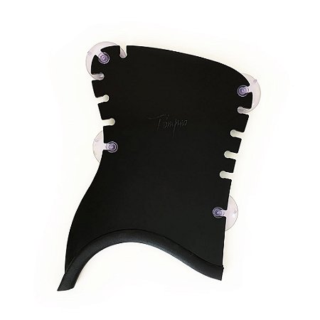 Apoio ergonômico Pompeo Flat - Preto Tamanho:Maior