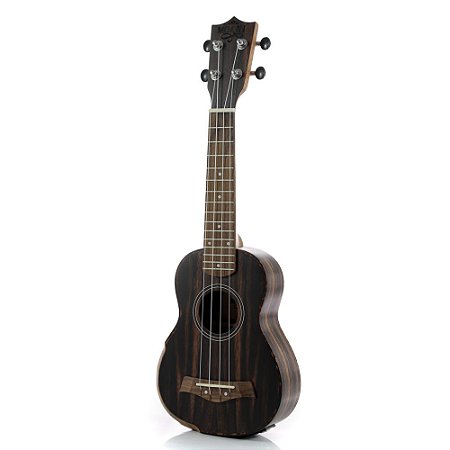 Ukulele Moani MAUNA Soprano 21'' Ebony C/ Bag UKEB-21EQ