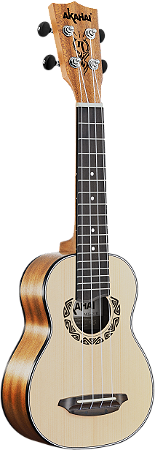 UKULELE AKAHAI AKS-21 ACUSTICO TATOO