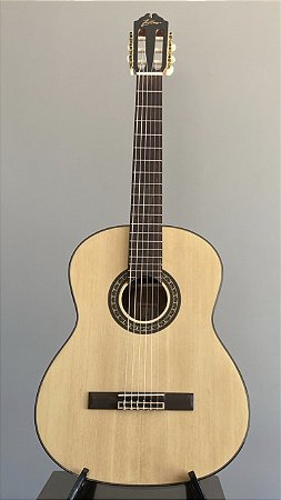Violão Clássico PRIMEVO Solid Top SPRUCE BRILHANTE - com bag