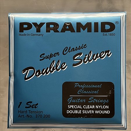 Corda  NYLON  Pyramid Super Classic Double Silver Carbon HT