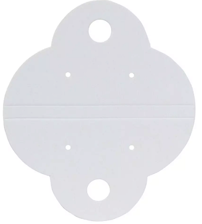 Cartela Colar Branco