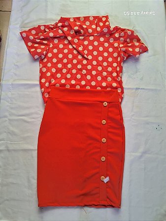 Vestido laranja
