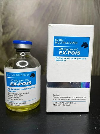 EX POIS Boldenona Suplemento para Cavalos