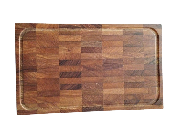 Tábua de corte End Grain CUMARÚ 50x30x3,5 cm