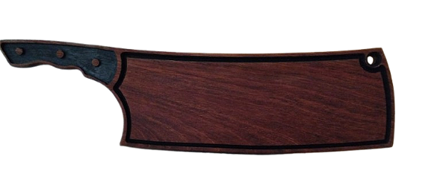 Tábua de servir estilo COTELO MUIRACATIARA 55x14x2 cm