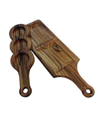 Kit Tábua servir + Molheira 3 ramekin