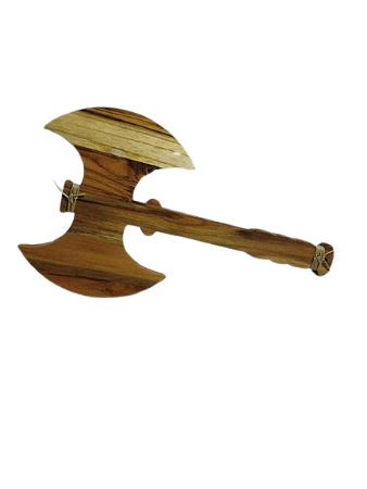 Machado de Xangô 45x25x2 cm