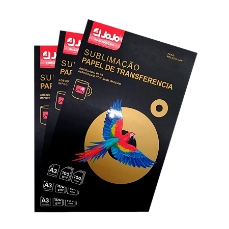 Papel sublimatico A4  JoJo com 100 folhas Fundo Rosa