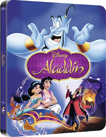 Blu-Ray SteelBook Aladdin - Disney