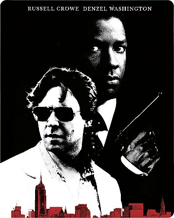 4K UHD + Blu-Ray SteelBook O Gângster | American Gangster - Denzel Washington - Russell Crowe