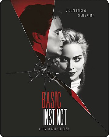 4K UHD + Blu-Ray SteelBook Instinto Selvagem | Basic Instinct - Sharon Stone - Michael Douglas