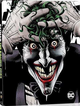 4K UHD + Blu-Ray SteelBook Batman A Piada Mortal | Batman The Killing Joke