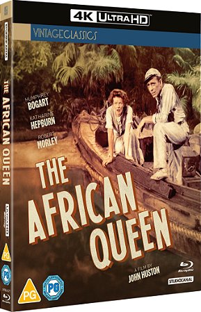 4K UHD + Blu-Ray Uma Aventura na África | The african Queen