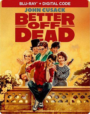 Blu-Ray SteelBook Minha Vida é um Desastre | Better Off Dead - John Cusack