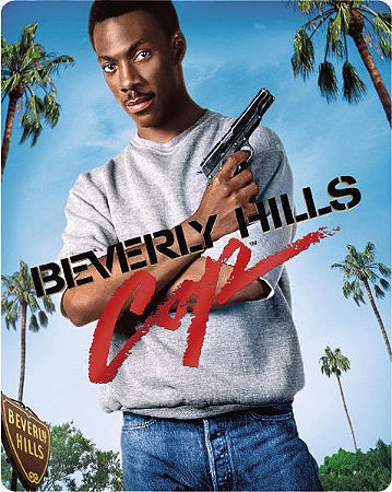 Blu-Ray SteelBook Um Tira Da Pesada | Beverly Hills Cop - Eddie Murphy - Dublado e Legendado