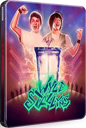 4K UHD + Blu-Ray SteelBook Bill & Ted Uma Aventura Fantástica | Bill & Ted's Excellent Adventure