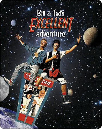 Blu-Ray SteelBook Bill & Ted Uma Aventura Fantástica | Bill & Ted's Excellent Adventure
