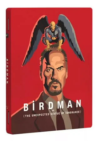 Blu-Ray SteelBook Birdman Ou A Inesperada Virtude da Ignorância | Birdman Or The Unexpected Virtue Of Ignorance - Legendado