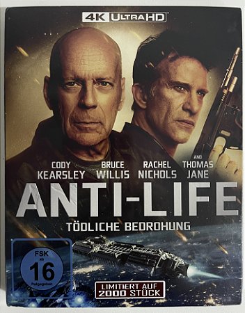 4K UHD Ameaça no Espaço | Anti-Life / Bruce Willis