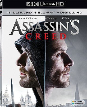 4K UHD + Blu-Ray Assassin's Creed - Michael Fassbender