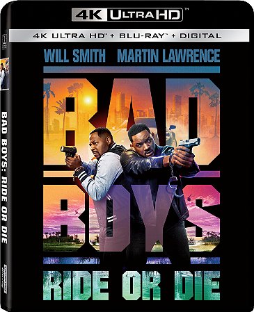 4K UHD + Blu-Ray Bad Boys Até o Fim | Bad Boys Ride or Die - Will Smith - Martin Lawrence - Legendado