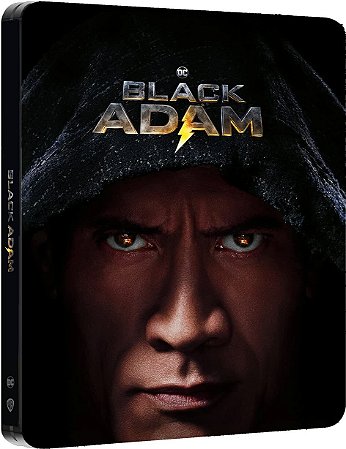 4K UHD + Blu-Ray SteelBook Adão Negro | Black Adam - Dwayne Johnson