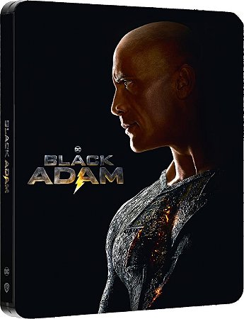 4K UHD + Blu-Ray SteelBook Adão Negro | Black Adam - Dwayne Johnson