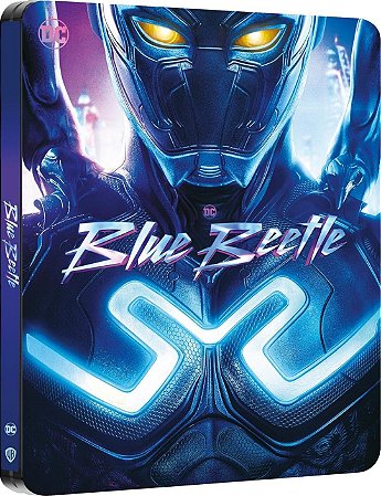 4K UHD + Blu-ray SteelBook Besouro Azul | Blue Beetle - DC - Bruna Marquezine
