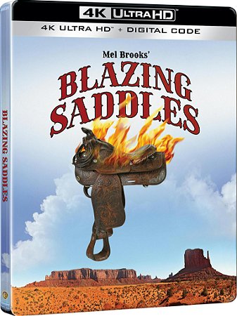 4K UHD SteelBook Banzé no Oeste | Blazing Saddles - Mel Brooks