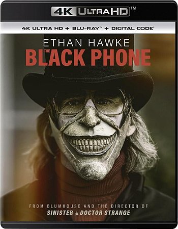 4K UHD + Blu-Ray o Telefone Preto | The Black Phone - Ethan Hawke