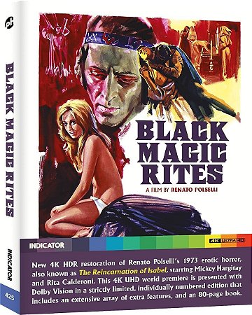 4K UHD + Blu-Ray A Reencarnação de Isabel | Damned For all Eternity - Renato Polselli