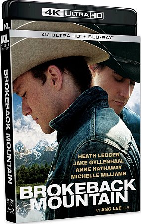 4K UHD + Blu-ray O Segredo de Brokeback Mountain - Heath Ledger Jake Gyllenhaal
