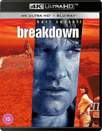 4K UHD + Blu-Ray Breakdown Implacável Perseguição - Kurt Russel