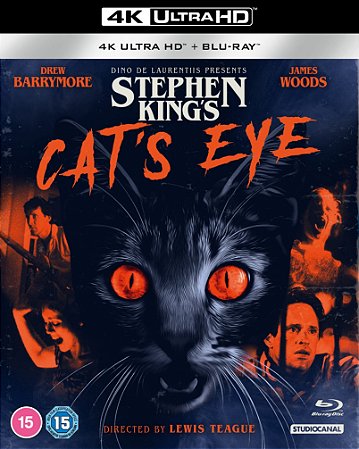 4K UHD + Blu-Ray Olhos de Gato | Cat's Eye - Stephen King