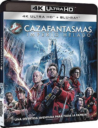 4K UHD + Blu-Ray Ghostbusters Apocalipse de Gelo | Caça Fantasmas