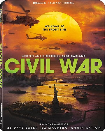 4K UHD + Blu-Ray Guerra Civil | Civil War - Wagner Moura