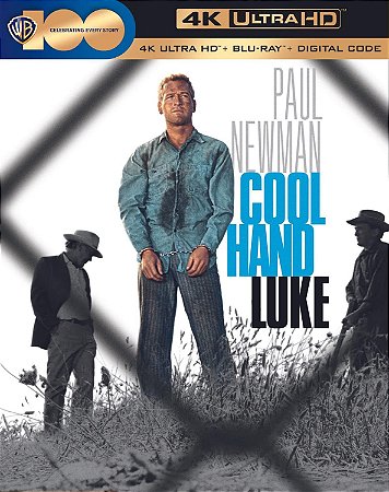 4K UHD + Blu-Ray Rebeldia Indomável | Cool Hand Luke - Paul Newman - Dublado e Legendado