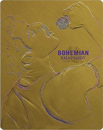 Blu-Ray SteelBook Bohemian Rhapsody - Queen / Leg