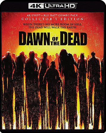 4K UHD + Blu-Ray Madrugada Dos Mortos | Dawn Of The Dead
