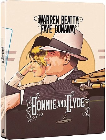 Blu-Ray SteelBook Bonnie e Clyde Uma Rajada de Balas / Leg