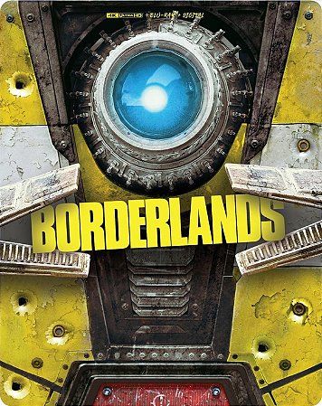 4K UHD + Blu-Ray SteelBook Borderlands O Destino do Universo está em Jogo