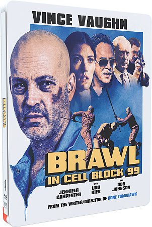4K UHD + Blu-Ray SteelBook Confronto no Pavilhão 99 | Brawl in Cell Block 99 - Vince Vaughn
