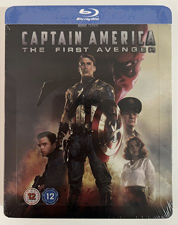 Blu-Ray SteelBook Capitão América O Primeiro Vingador - Marvel