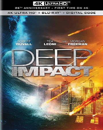 4K UHD + Blu-Ray Impacto Profundo | Deep Impact - Morgan Freeman