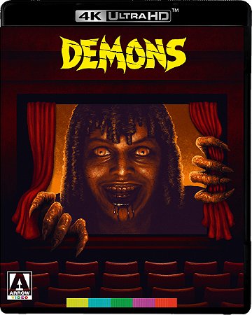 4K UHD + Blu-Ray Demons Filhos Das Trevas | Demons - Dario Argento | Arrow
